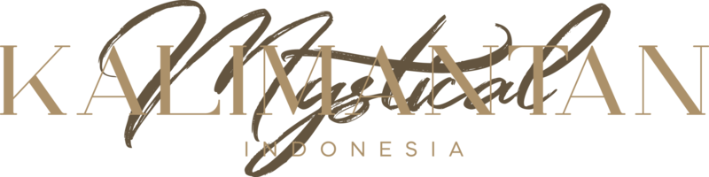 kalimantan meraviglioso Indonesia lettering per saluto carta, grande design per qualunque scopi. tipografia manifesto png