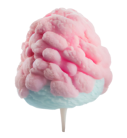 delicious pink soft cotton candy on. png