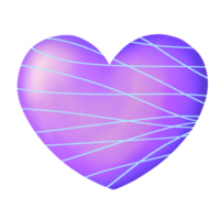 3D heart  PNG