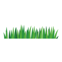 natural green grass bushes decorate environmental ecology cartoon scene png