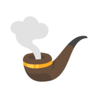 Smoking pipes to decorate the faces of people celebrating St. Patrick's Day. png