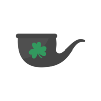 Smoking pipes to decorate the faces of people celebrating St. Patrick's Day. png