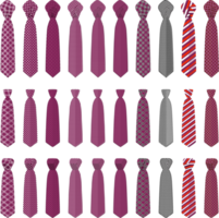 stor uppsättning slipsar olika typer, slipsar olika storlek png