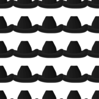 patrón de colores sombreros de vaquero, hermosos gorros png