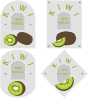 doux juteux savoureux produit écologique naturel kiwi png