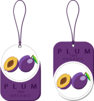 Sweet juicy tasty natural eco product plum png