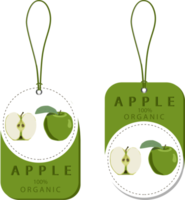 ljuv saftig gott naturlig eco produkt äpple png