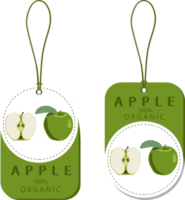 zoet sappig smakelijk natuurlijk eco Product appel png