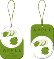 zoet sappig smakelijk natuurlijk eco Product appel png