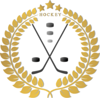 samling tillbehör för sport spel hockey png