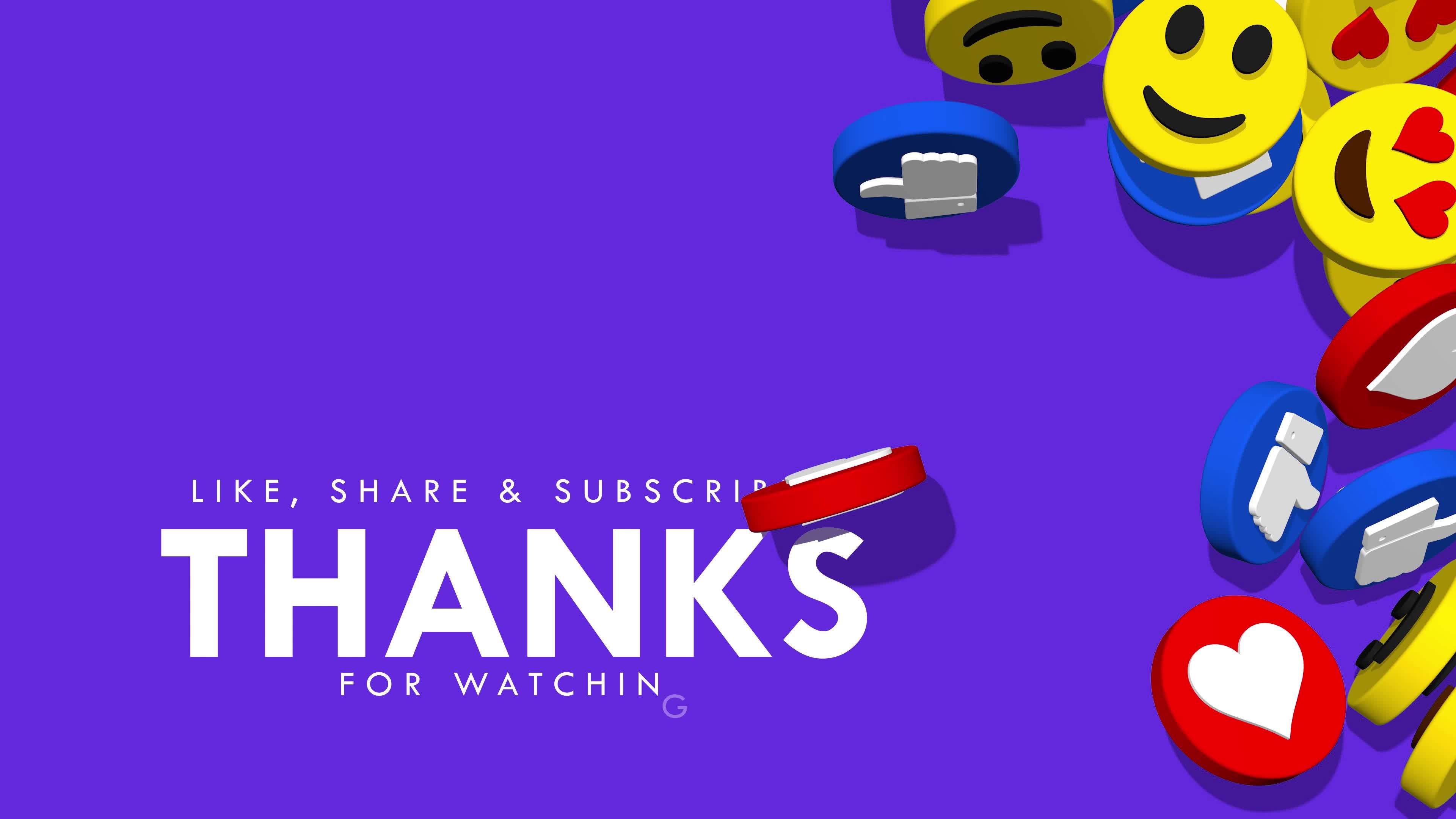 danke fürs zuschauen, wie teilen und abonnieren, wie daumen, herz ...