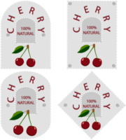 Sweet juicy tasty natural eco product cherry png