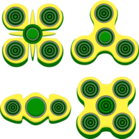 Collection accessory for sport game spiner png