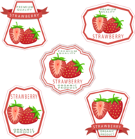 doux juteux savoureux produit écologique naturel fraise png