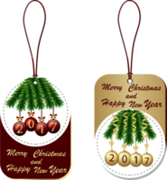 Collection accessory for celebration holiday New Year and Christmas png