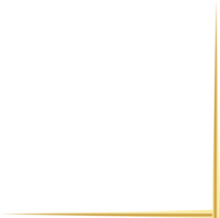 décoration de cadre de bordure de ligne d'or png
