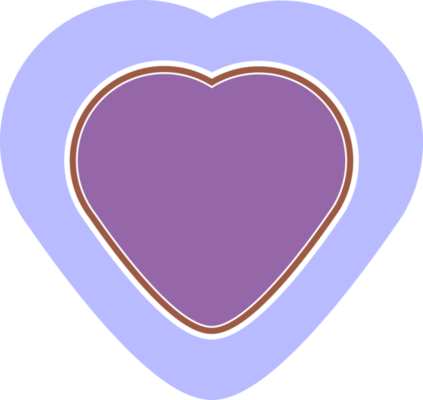 Cute aesthetic hearts - Hearts - Sticker