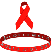 Collection accessory for world aids day png