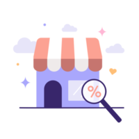 icono de tienda online png