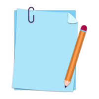 Papiere und Stift png