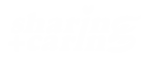 compartir es una ilustración de texto cariñosa. expresión de letras para logotipo, afiche o elemento de diseño gráfico. formato png