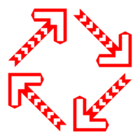 directioneel pijl symbool pak Aan transparant achtergrond png