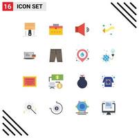 16 Creative Icons Modern Signs and Symbols of business left interface intersection arrows Editable Pack of Creative Vector Design Elements