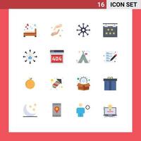 Stock Vector Icon Pack of 16 Line Signs and Symbols for sign five help teamwork collaboration Editable Pack of Creative Vector Design Elements