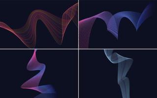 Use this pack of vector backgrounds for a clean and contemporary design