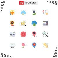 16 Creative Icons Modern Signs and Symbols of dad computer biomass search mouse Editable Pack of Creative Vector Design Elements