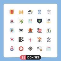 25 Thematic Vector Flat Colors and Editable Symbols of graph tablets winter remedy money Editable Vector Design Elements