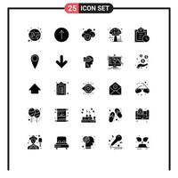 25 Creative Icons Modern Signs and Symbols of pick todo technology tasks poison Editable Vector Design Elements