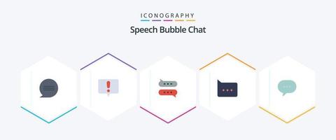 Chat 25 Flat icon pack including . message. message. comment. comment vector
