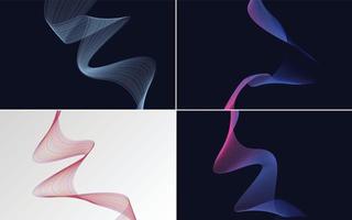 Use these vector line backgrounds to add visual interest to your work