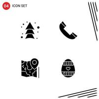 Group of Modern Solid Glyphs Set for arrow pin direction phone google Editable Vector Design Elements