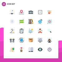 paquete de iconos de vector de stock de 25 signos y símbolos de línea para elementos de diseño de vector editable creativo ojo de cámara de vista de enfermedad