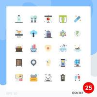 25 Creative Icons Modern Signs and Symbols of tool design business designer text Editable Vector Design Elements