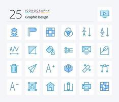 Design 25 Blue Color icon pack including tool. crop. color. tracking. sort vector