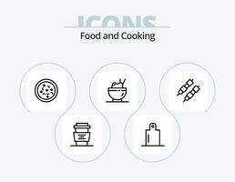 Food Line Icon Pack 5 Icon Design. . food. . dish vector