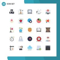 25 Creative Icons Modern Signs and Symbols of coding internet device wifi juice Editable Vector Design Elements