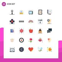 25 Creative Icons Modern Signs and Symbols of development coding communication learning education Editable Vector Design Elements