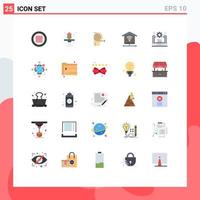 25 Creative Icons Modern Signs and Symbols of web seo business signal security Editable Vector Design Elements