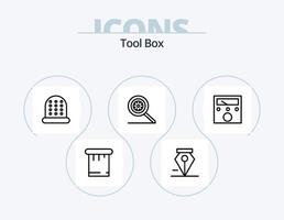 Tools Line Icon Pack 5 Icon Design. . cursor. vector