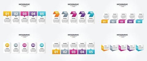 Vector illustration infographics Flat design set for advertising brochure flyer and magazine