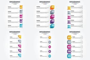 Vector illustration infographics Flat design set for advertising brochure flyer and magazine