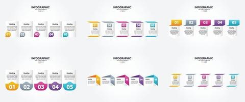 Vector illustration infographics Flat design set for advertising brochure flyer and magazine