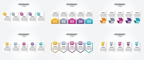 Vector illustration infographics Flat design set for advertising brochure flyer and magazine