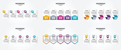 Vector illustration infographics Flat design set for advertising brochure flyer and magazine