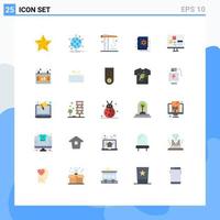 25 Creative Icons Modern Signs and Symbols of app holy web halloween tools Editable Vector Design Elements