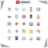 25 Creative Icons Modern Signs and Symbols of development credit management cashless banking Editable Vector Design Elements